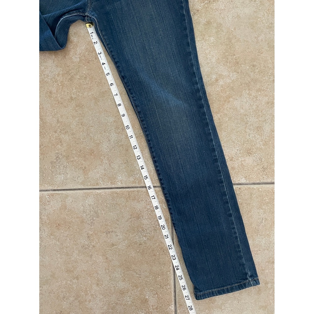 Old Navy Kids Skinny Jeans Medium Wash Adjustable Waist Denim Size 14 Regular - Picture 7 of 7